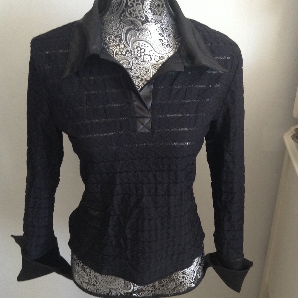 Y2K VINTAGE EK DESIGN BLACK TOP M